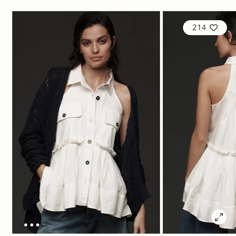 Pilcro Halter Twofer Tank